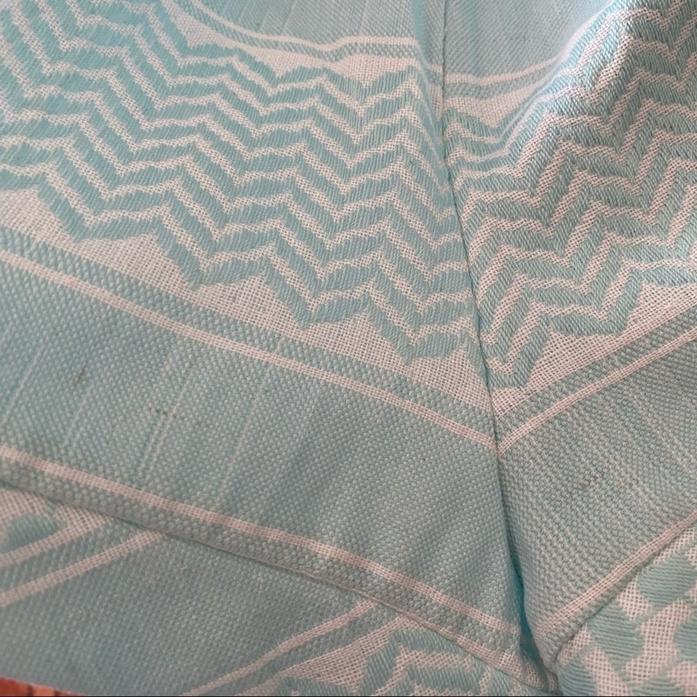 NEW CECILIE COPNEHAGEN sz XS Light Blue Shorts Elastic Waist - Picture 9 of 9